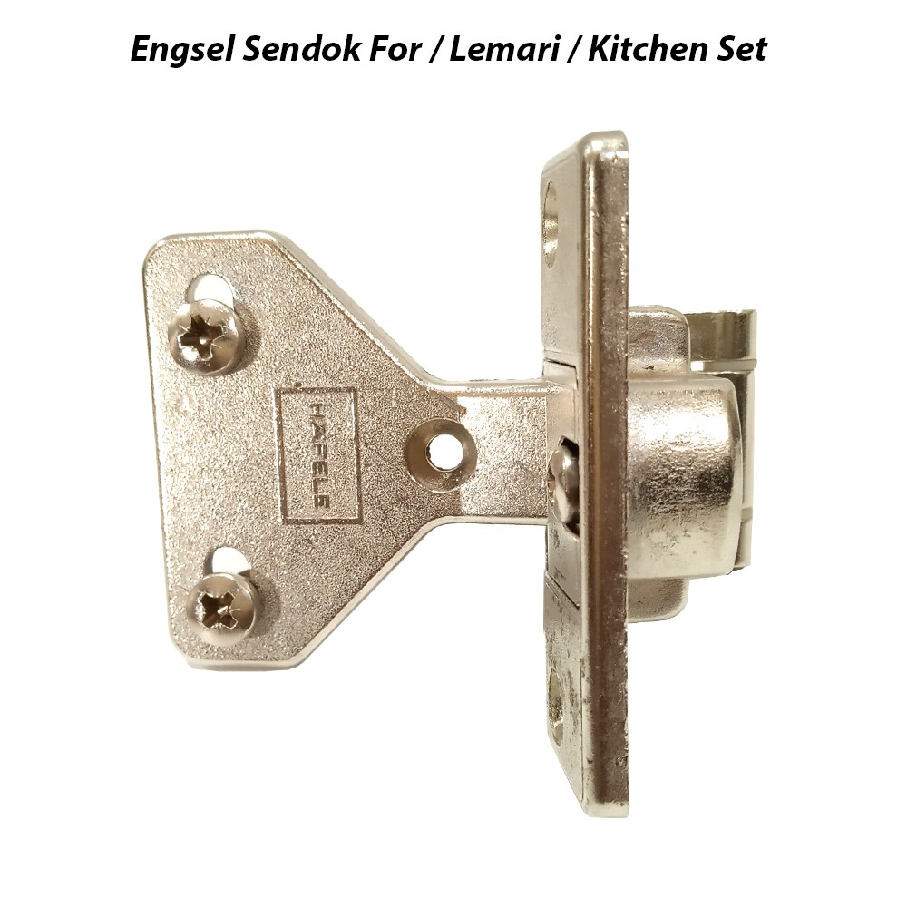 Engsel Sendok Mini 26 mm isi (1 pcs)/Engsel Pintu Lemari / ENGSEL LEMARI KITCHEN SET / Rak Minimalis