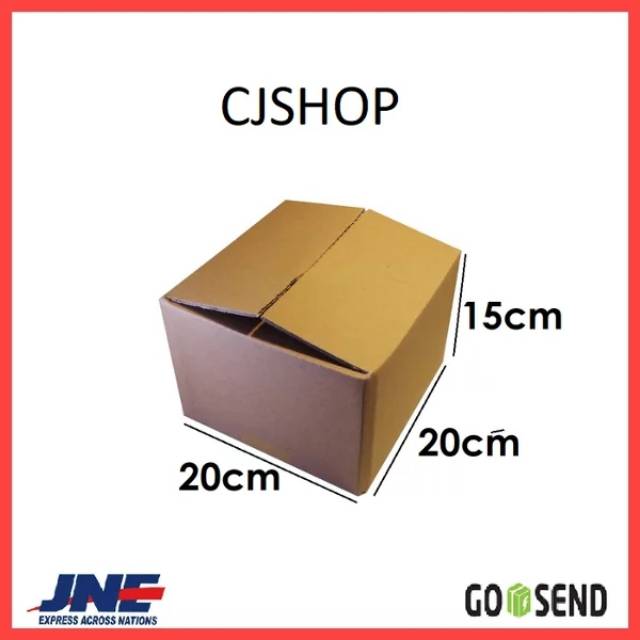 

Kardus ukuran 20x20x15