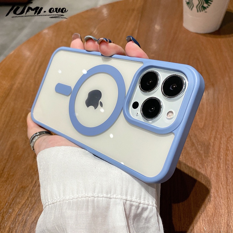 Case Magsafe Magnetic Hybird Color IPH 7+/8+ | XS/X | 9+/XS Max | 11/11 Pro/11 Pro Max