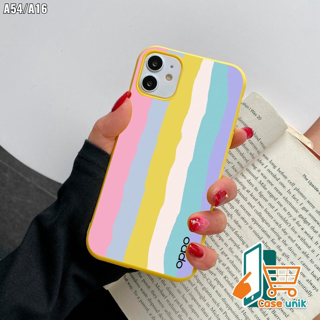 SS046 CASE RAINBOW OPPO A31 A8 A9 A5 A15 A15S A52 A92 A53 A33 A54 A71 RENO 4 4F 5F A94 2020 CS2327