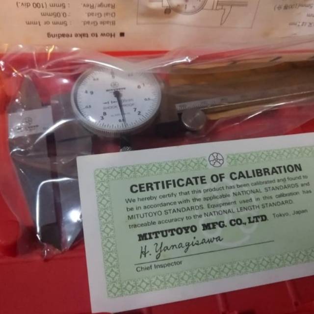 dial calipers 8" mitutoyo jangka sorong sigmat jarum mitutoyo 200 mm