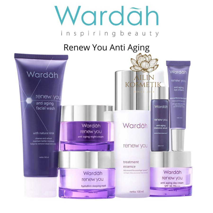 Wardah Renew You Series Anti Aging | Anti Penuaan