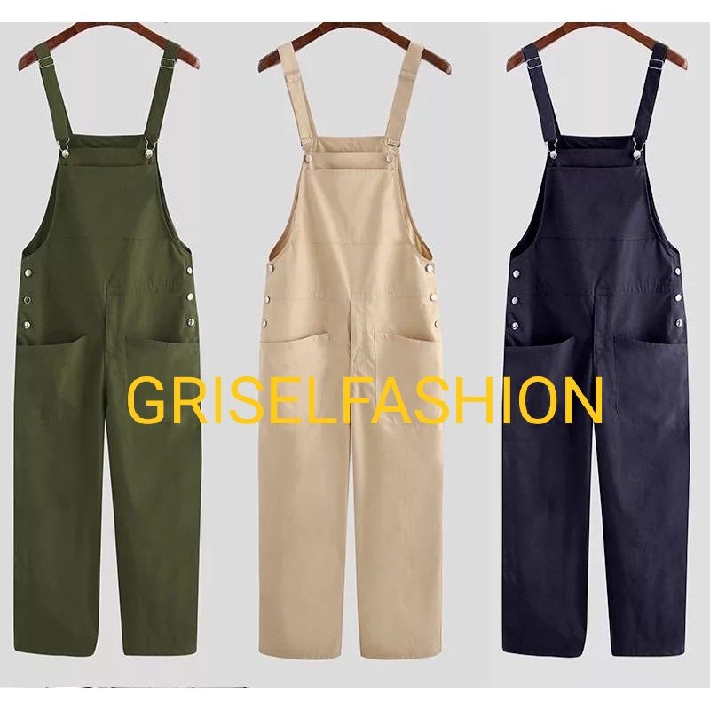 RETRO OVERALL MIZU BIB TWILL wanita