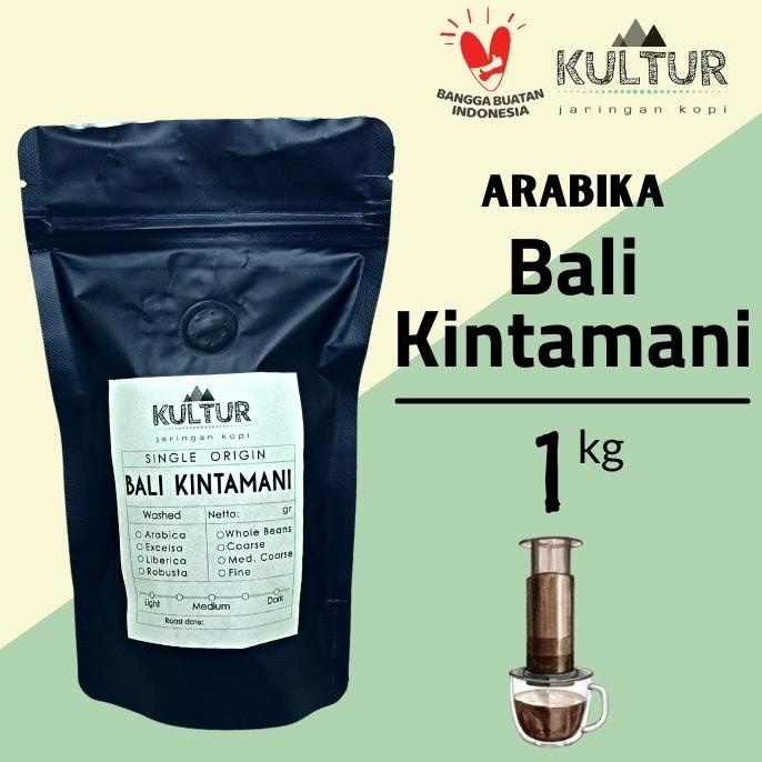 

COFFEE BEAN BIJI KOPI ARABIKA BALI KINTAMANI 1 KG
