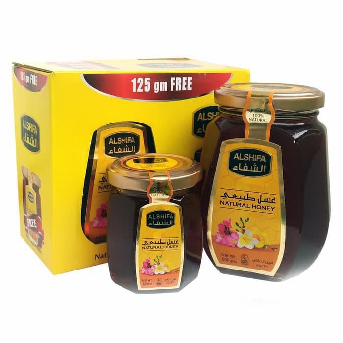 

madu alshifa promo 500gram free 125gram
