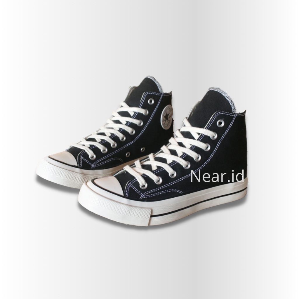 Sepatu Sneakers Converse_70s High Black BNIB Premium