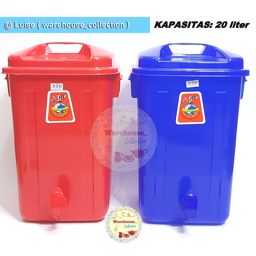 Tong Kran Air Tempat Cuci Tangan Wudhu Portable 20 Ltr Shopee Indonesia