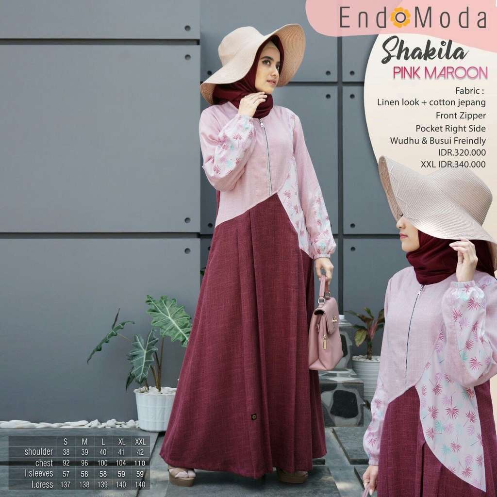 GAMIS SHAKILA BY ENDOMODA