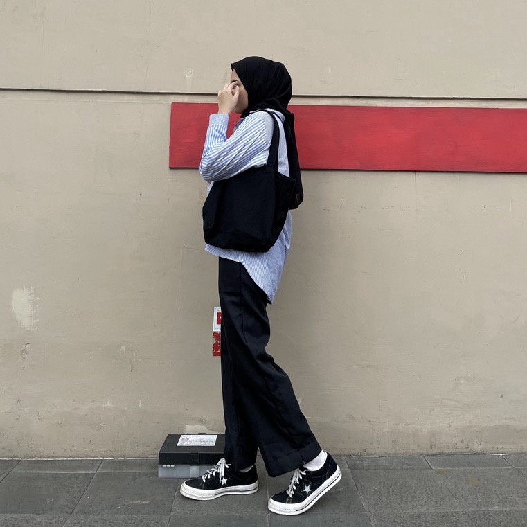 BEFAST - ZEC OOTD Wanita Celana DENISA / Melva American Drill Slit Kulot / Celana Kulot Casual / Celana Kekinian Remaja / Celana Polos Fromal / Celana Kulot OOTD Remaja Terlaris / Celana Ke Kampus