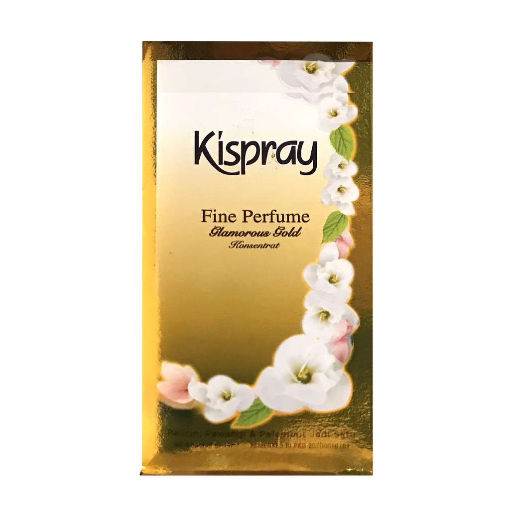 Kispray Fine Perfume Box Pengharum setrika pakaian dengan wangi mewah dan formula anti kuman