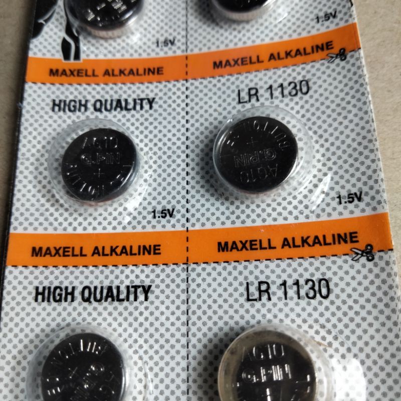 BATERAI KANCING /BATERAI JAM  LR1130