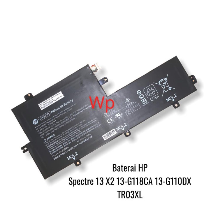 Baterai Laptop HP Spectre 13 x2 pro 13-G118CA x2 13-G110DX x2