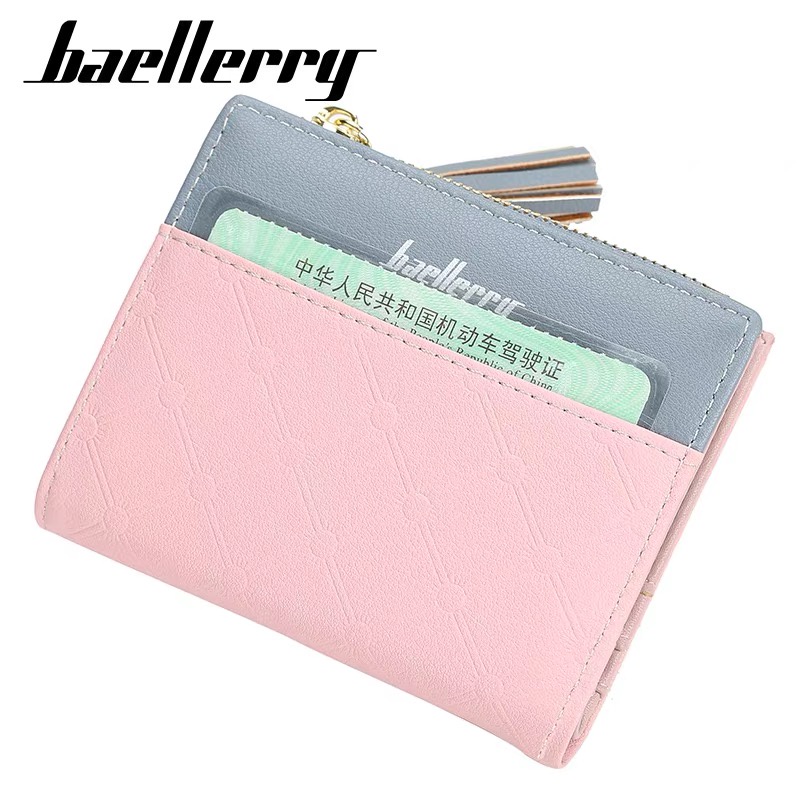 Dompet Cewek BAELLERRY Wallet Import Dompet Koin IMPORT Dompet Lipat