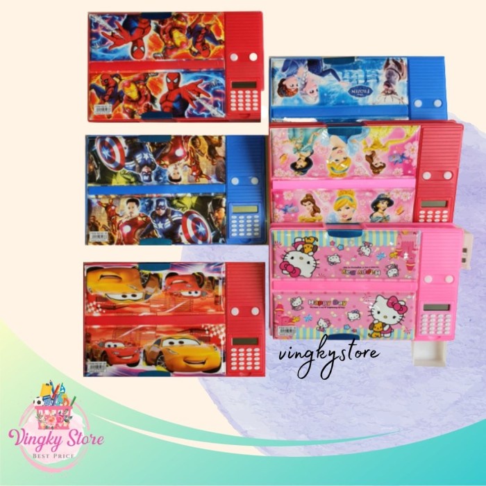 

Gilaa!!! Tempat Pensil Esco Magnet Qy-28 Bergaransi