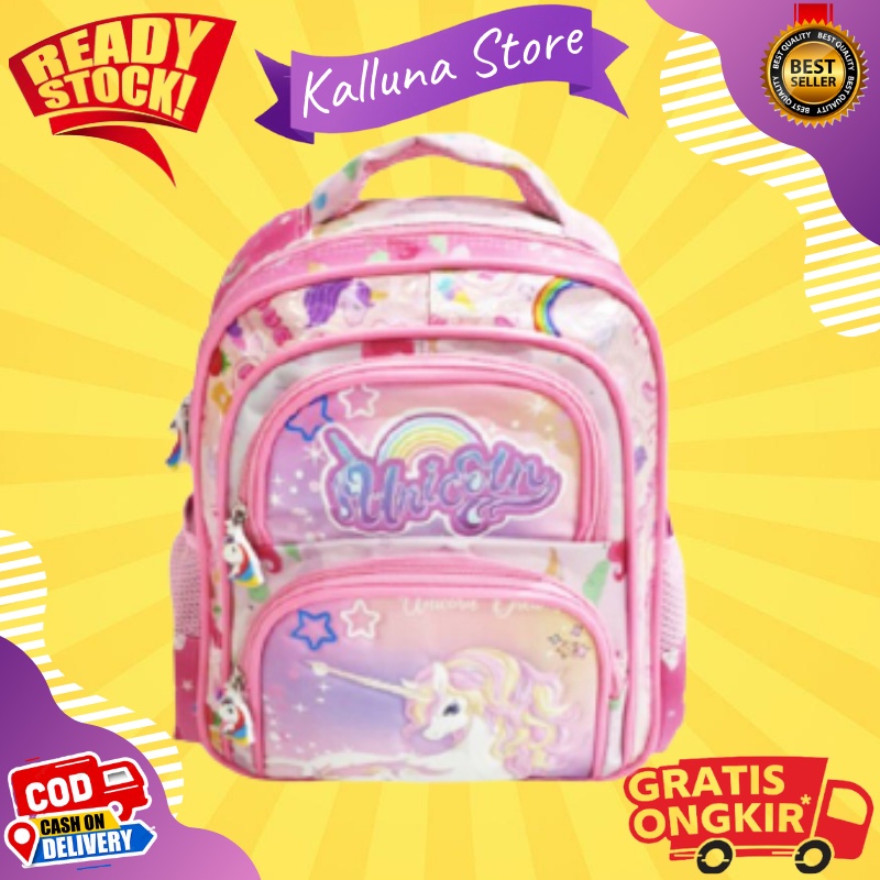 Tas Anak Sekolah Tas Ransel Anak Perempuan Tas Ransel Anak Sekolah Murah Bahan Tebal TAS RANSEL SEKO