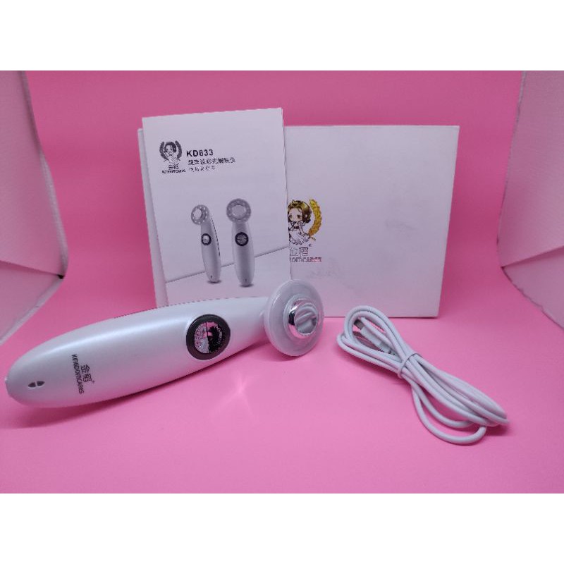 Alat setrika wajah Kingdom Ultrasonic RGB message Setrika wajah meniruskan wajah RF pdt facial