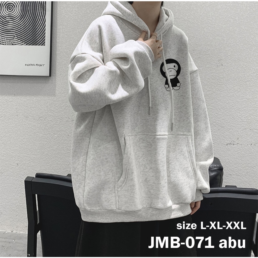 AA1 - Hoodie Oversize Pria || Hodie Laki Jumbo || Hodi XL XXL