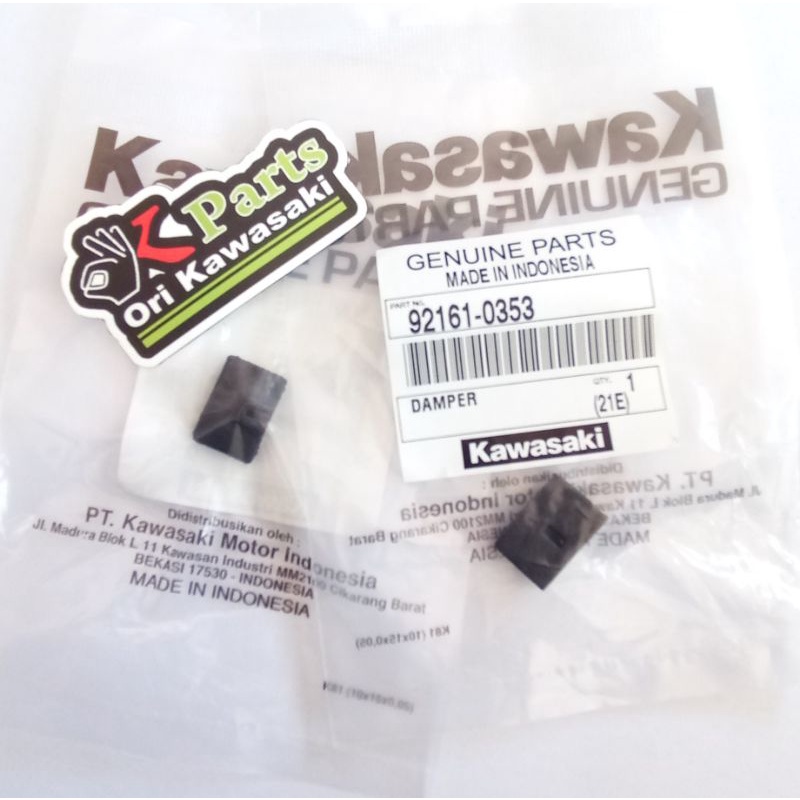 karet fairing ninja r damper body ninja r cover radiator ninja r original