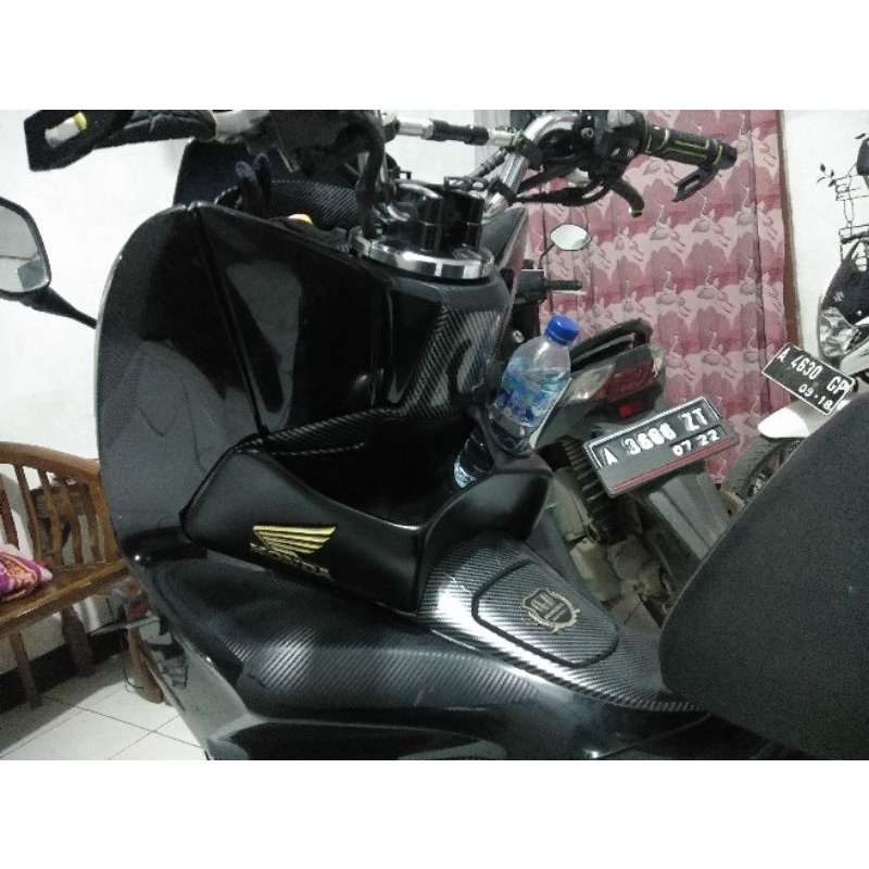 Pcx 150 aksesoris Keranjang Variasi Custom Dashboard Softdrink Modifikasi fiberglass pcx basket