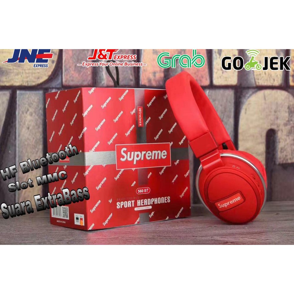 SPORT HEADPHONE WIRELESS HANDSFREE HF BLUETOOTH BANDO SUPREME 560BT