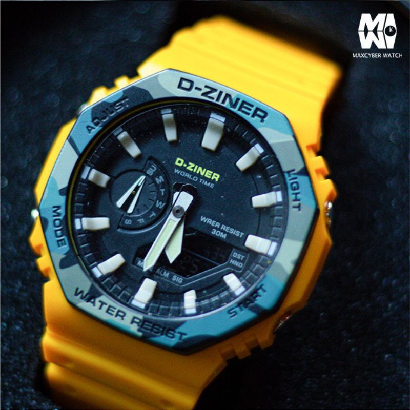 Jam tangan Dziner Rubber Original