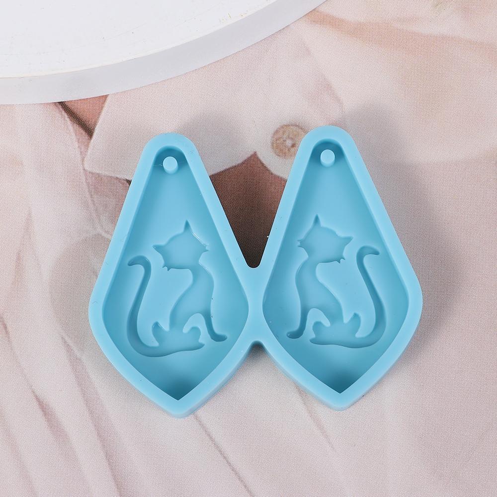 Preva Anting Cetakan Resin Handmade UV Epoxy Menjuntai Crystal Resin Silicone Mold