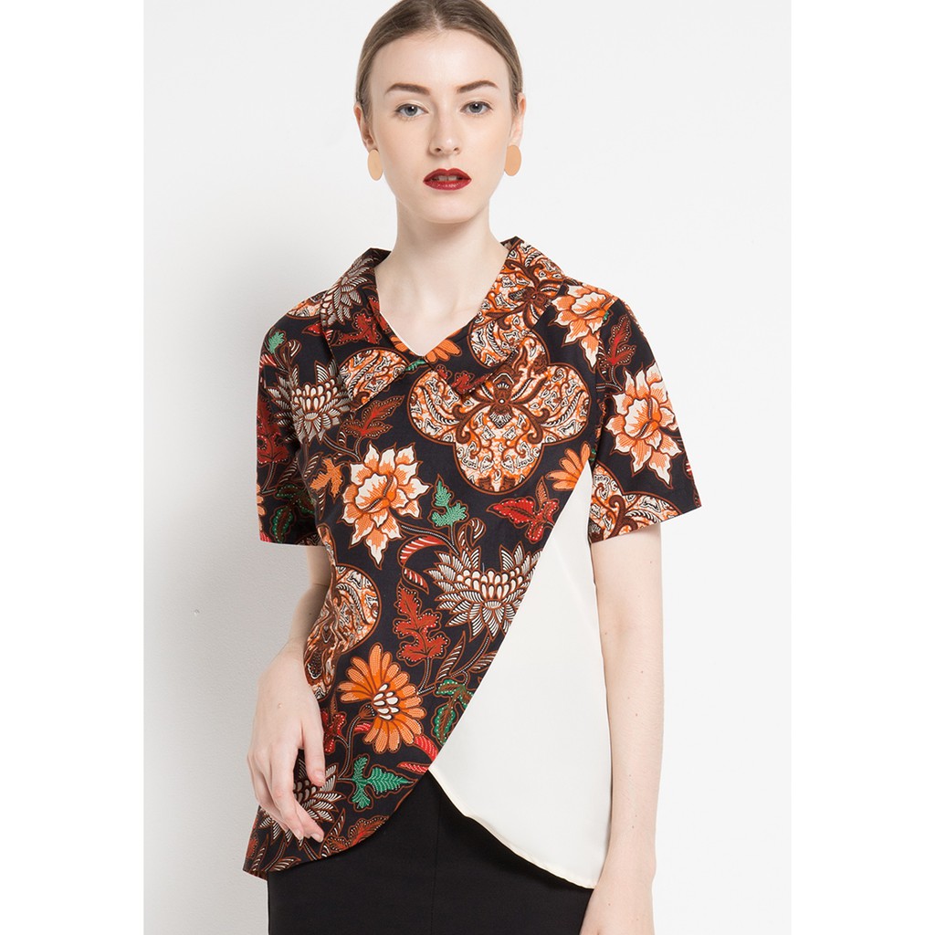 Kemeja Wanita Batik Semata Wayang / Baju Batik Wanita Hassenda / Baju Batik Murah