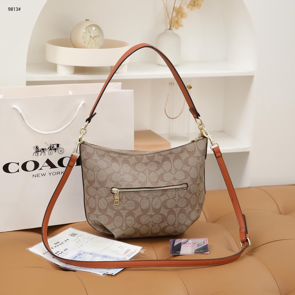 Skylar Hobo in Signature Canvas 9813