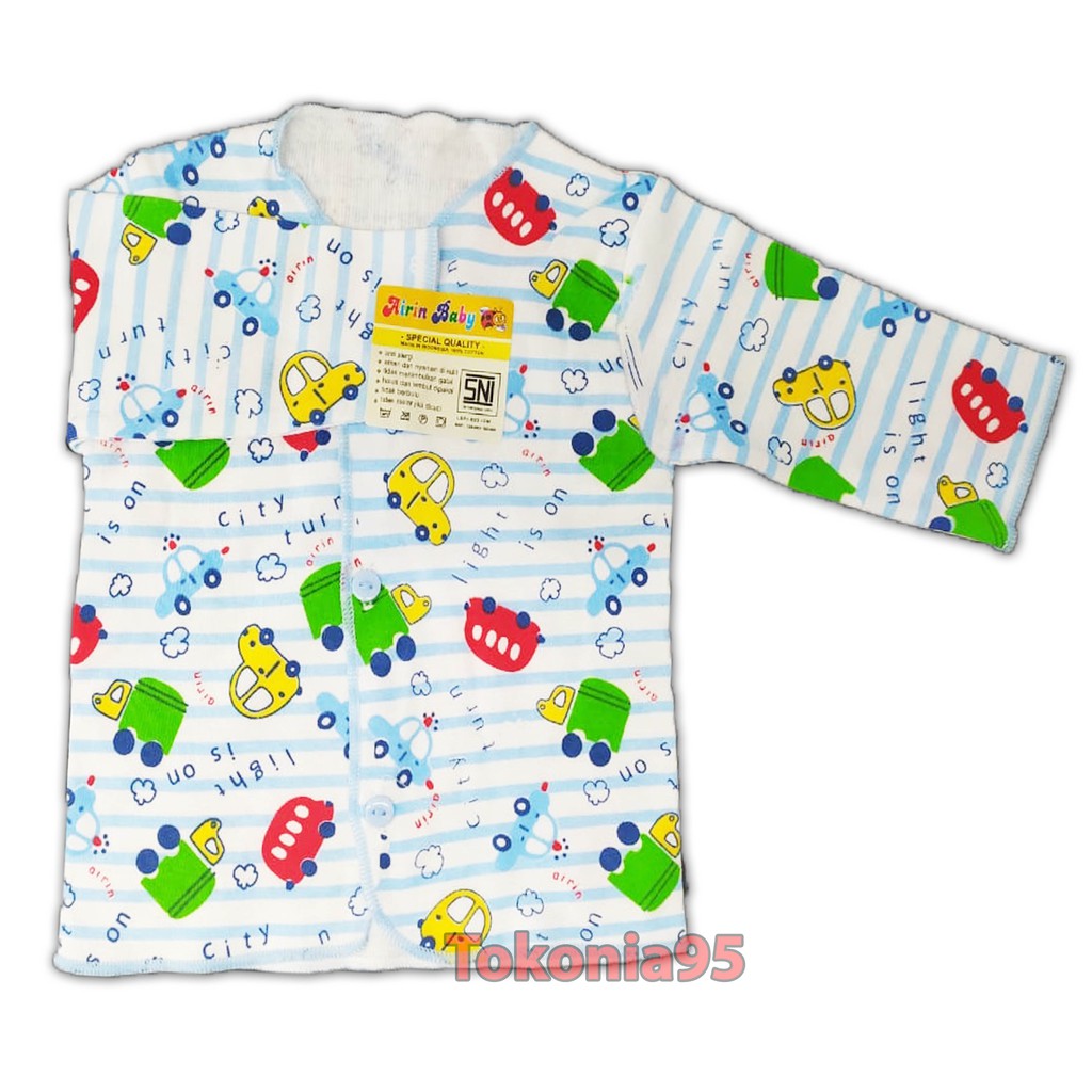 Baju Bayi Newborn Kancing Lengan Panjang - AIRIN Baby newborn 0-6 Bulan