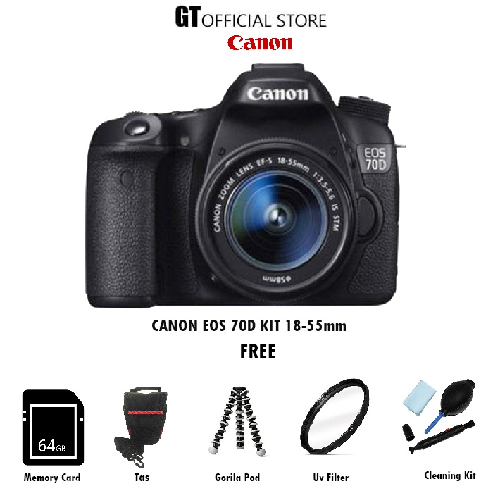 CANON 70D KIT 18-55 STM / CANON EOS 70D / 70D
