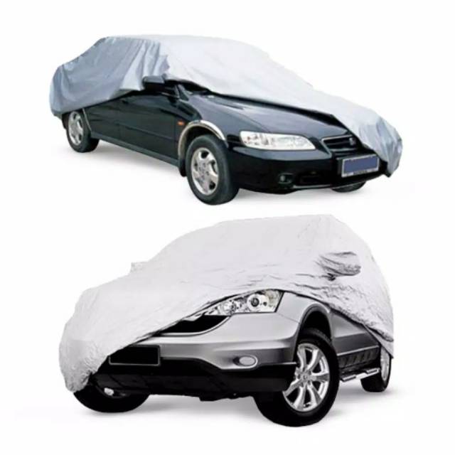 Silver Body Cover Mobil / Sarung mobil Silver Toyota FORTUNER