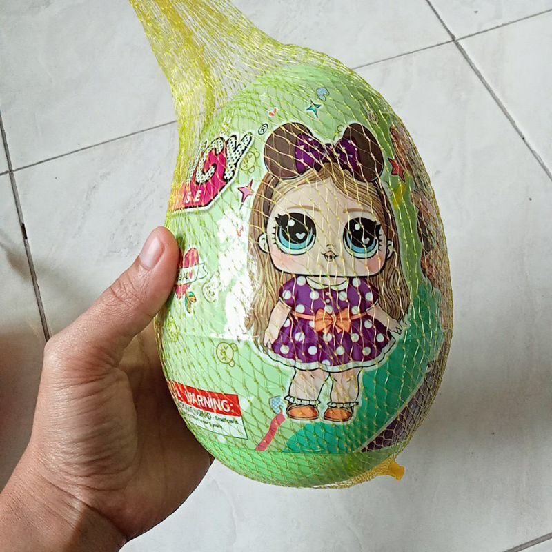 TELUR LOL JUMBO! SURPRISE MAINAN TELUR LOL SURPRISE / LOL SURPRISE EGG JUMBO  tinggi 20cm