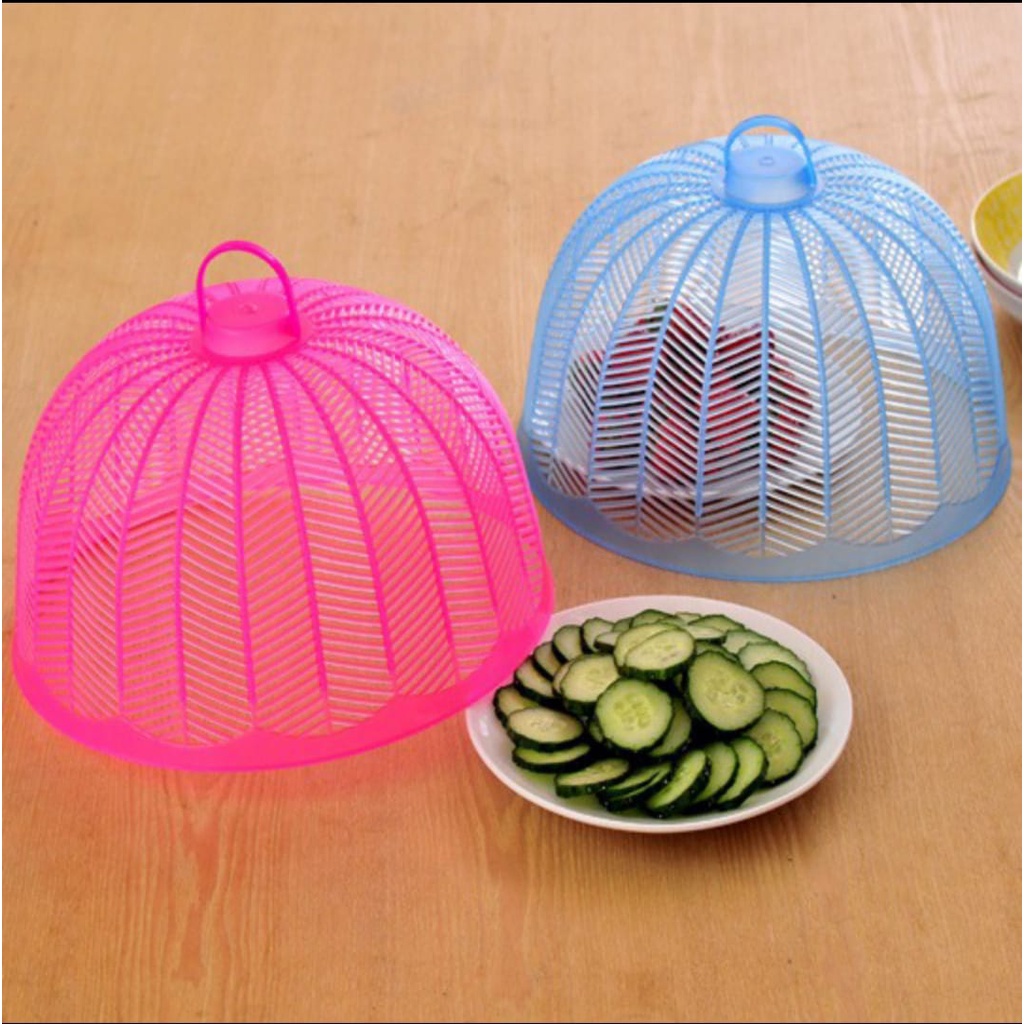TPS1 - Tutup Tudung Saji Plastik Mini Round Dish Cover