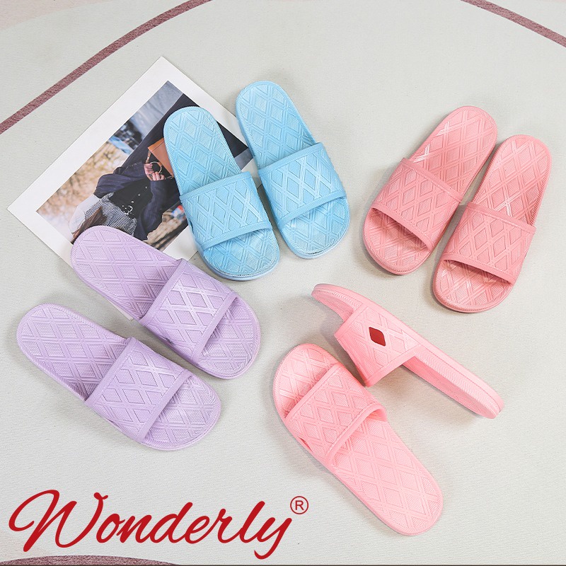 SENDAL KARET WANITA ANTISLIP WONDERLY K512