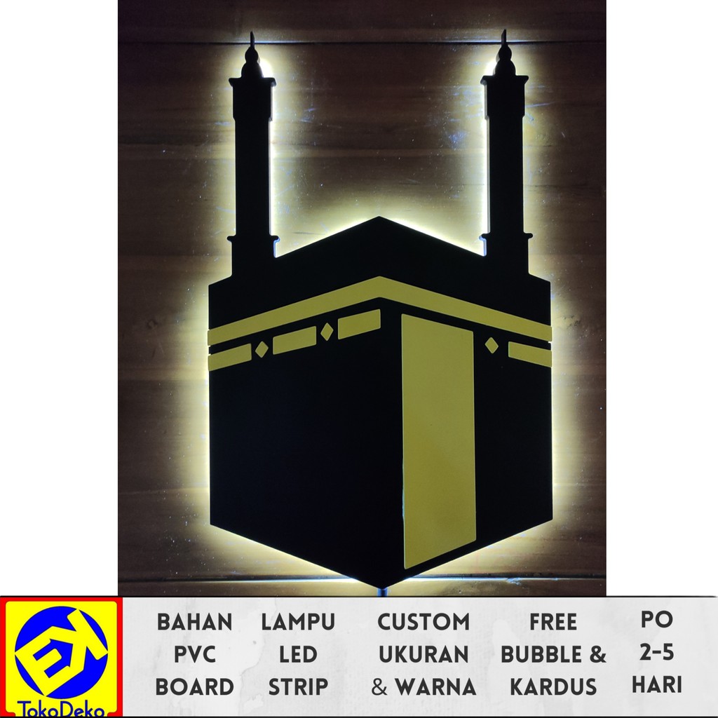 Hiasan Dinding Lampu Hias Kabah
