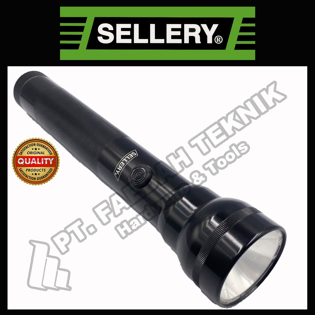 Senter Aluminium / Flashlight 07-202 Sellery