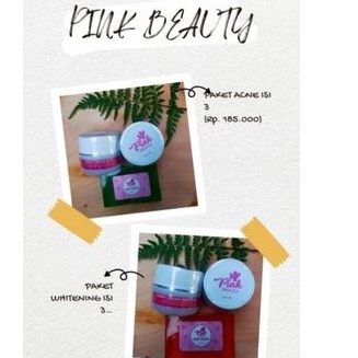 PINK BEAUTY PAKET ACNE WHITENING pink beauty pinkbeauty-1