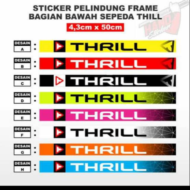 30+ Ide Keren Stiker Sepeda Mtb Thrill