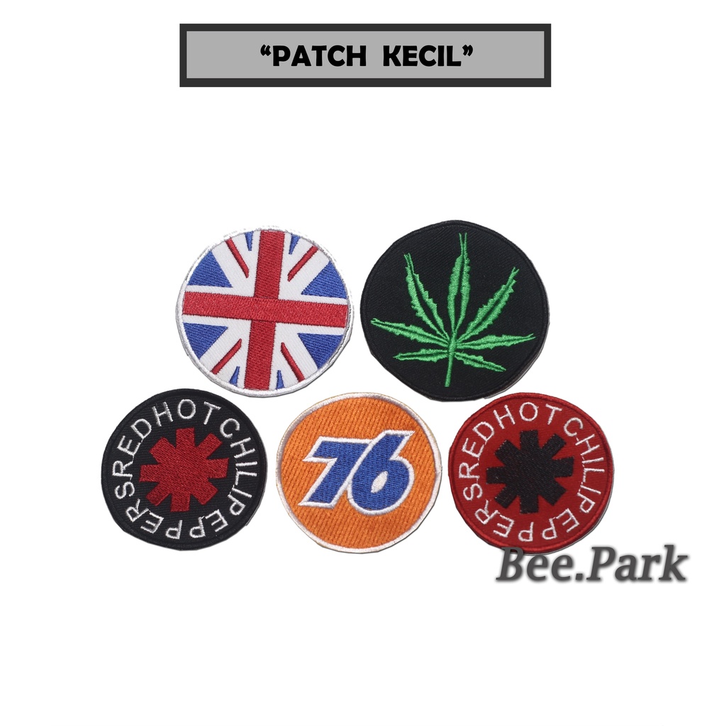 Patch Bordir Emblem Jahit Best Kualitas Premium