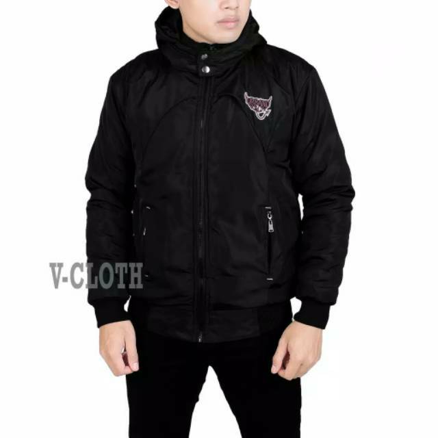 Jaket parasut pria/jaket motor