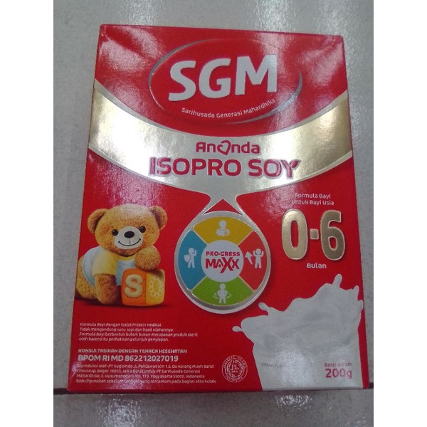SGM Soya 0-6 Bulan 200 gram