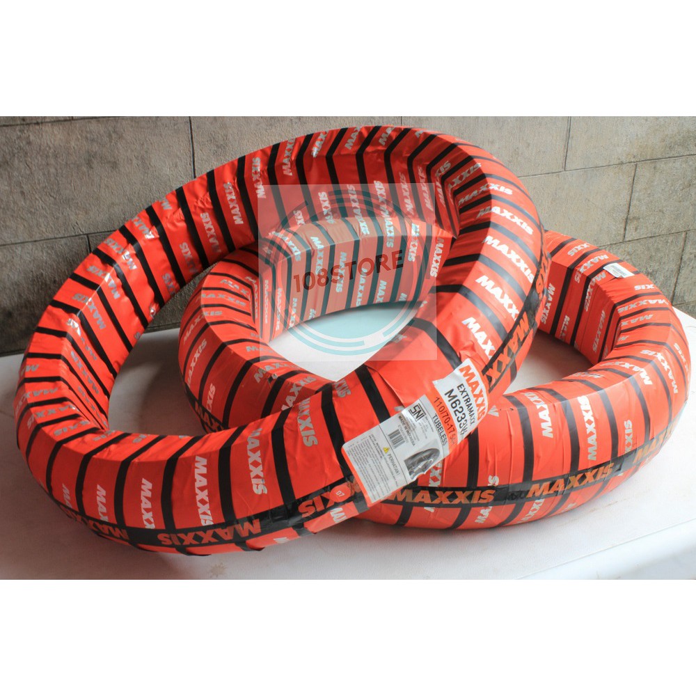 Ban luar Paket Ban Depan Belakang Merk MAXXIS EXTRAMAX Ukuran 17-110/70 17-130/70 untuk CRF KLX WR