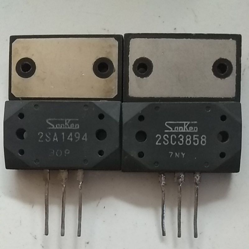 Sanken super 2SA1494/2SC3858 sepasang