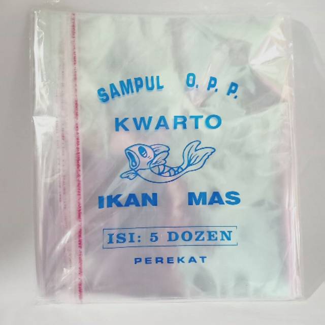 

Sampul plastik quarto