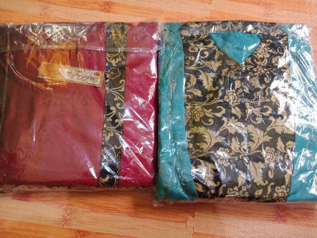 Baju Batik Couple Dan Wanita/sarimbit Gamis Assifa Batik Modern
