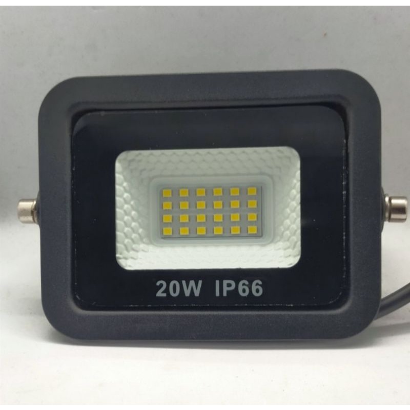 Lampu Sorot LED 20 Watt Flood Light Standar SNI (GARANSI 1 Tahun)