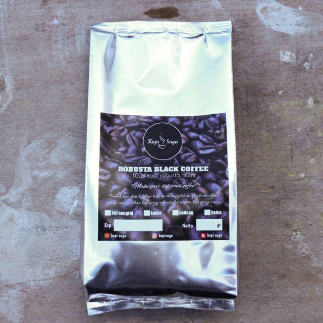 

Kopi Robusta Murni 100gr (Kopi Suga)