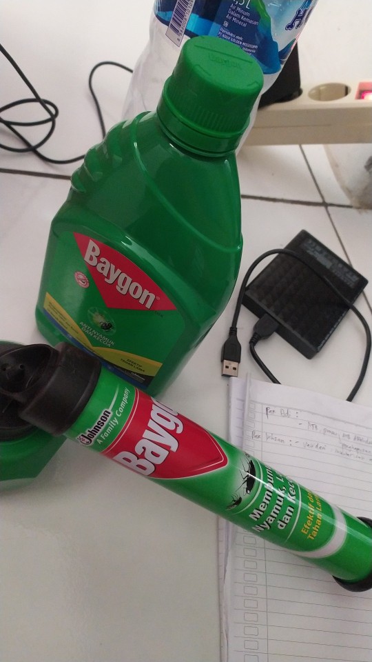 Baygon Anti Nyamuk & Kecoa  Jumbo 650ml+semprotan