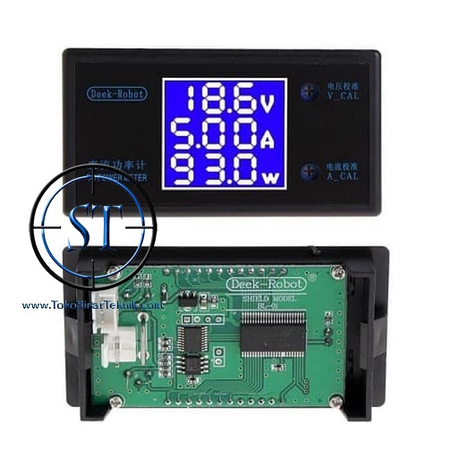 Digital Voltmeter DC 0-100V 10A 3 in1 Ammeter Watt meter LCD Voltage