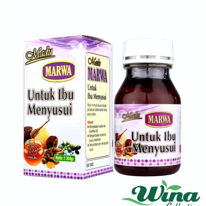 

Madu Marwa Khusus Ibu Menyusui 350gr
